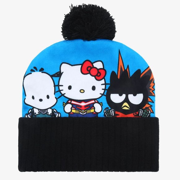 My Hero Academia X Hello Kitty And Friends Pom Beanie NWT - Picture 2 of 4